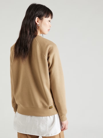 G-Star RAW Sweatshirt 'Premium core 2.0' i beige
