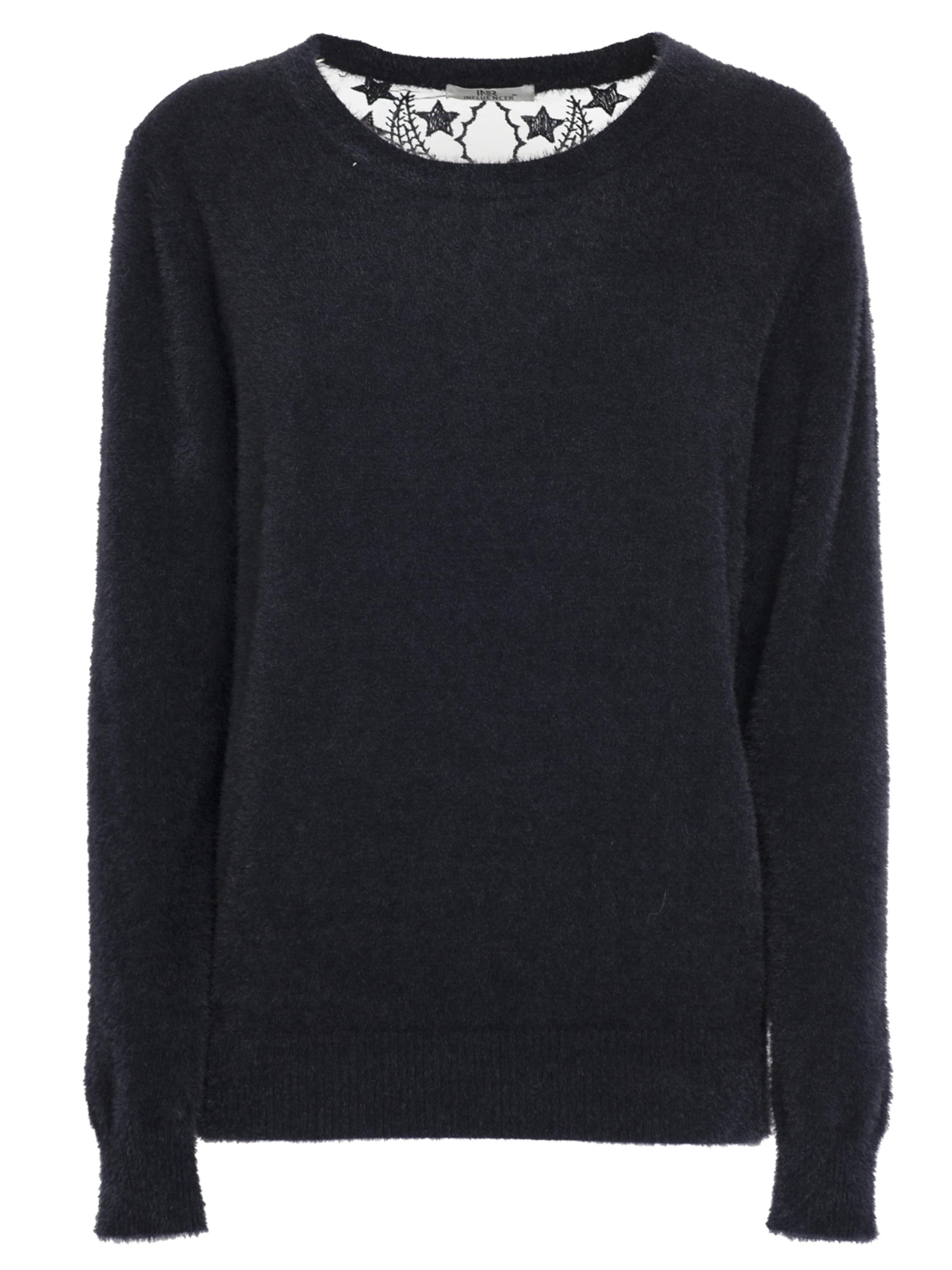 Influencer Pulóver - fekete: elől