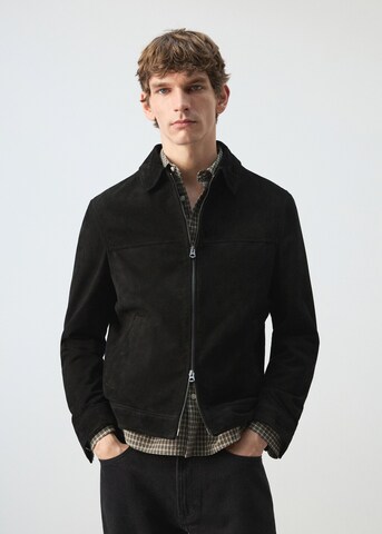 MANGO MAN Between-Season Jacket 'Maximo' in Black: front