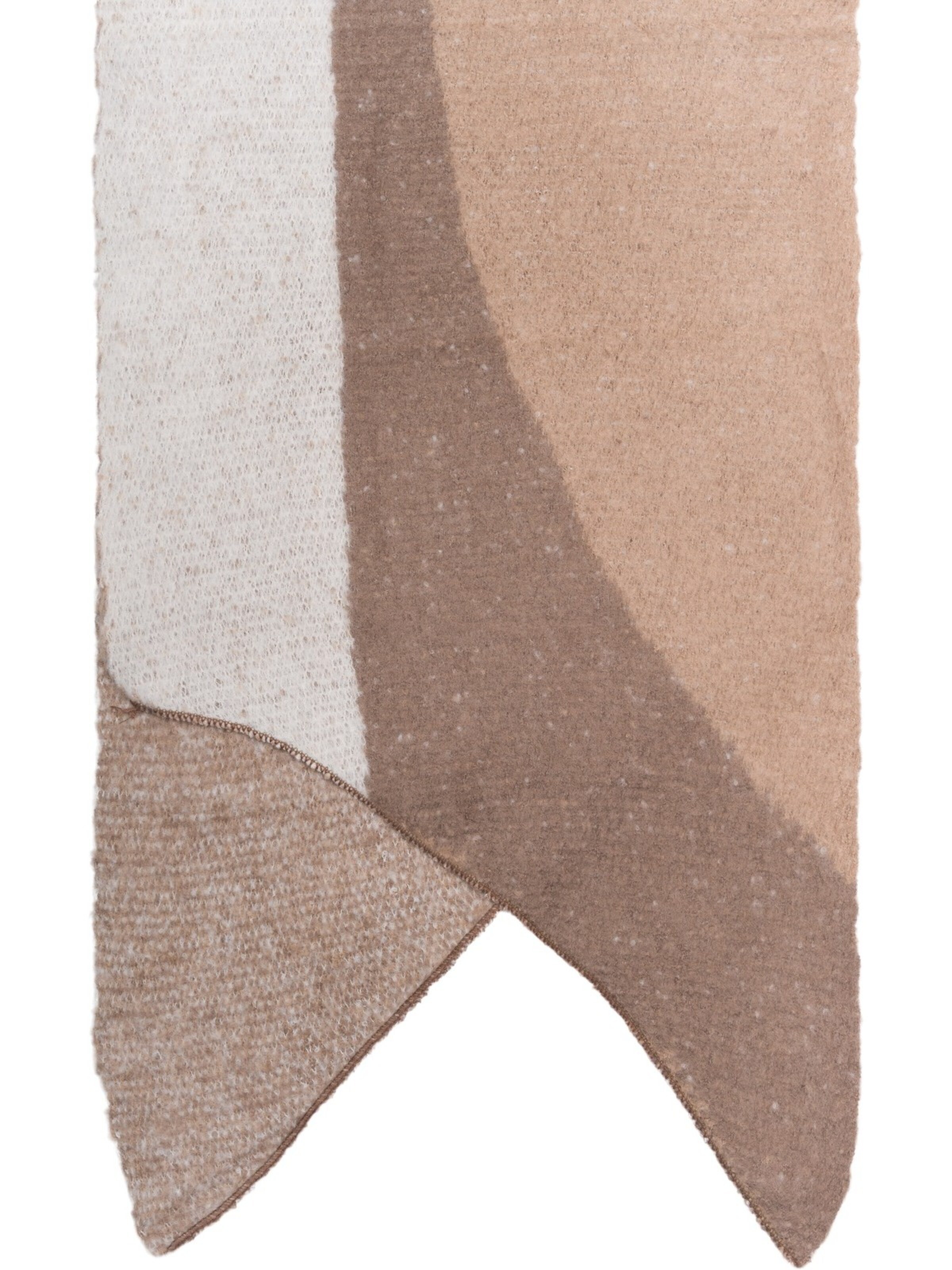 styleBREAKER Oversizeschal 'Asymmetrischer Web Schal 3-Farbig'‌‌‌‌‌ in Grau