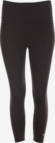 Winshape Skinny Spodnie sportowe 'WTL31' w kolorze czarny: przód