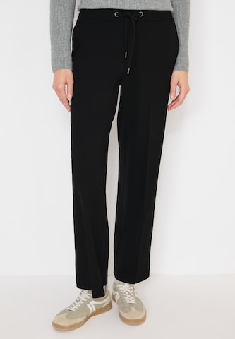 CECIL Loose fit Pants 'Style Neele' in Black: front