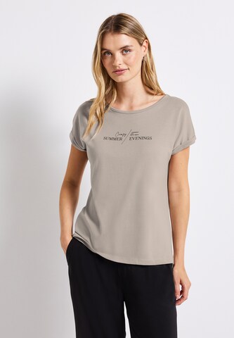 STREET ONE Shirt in Beige: front