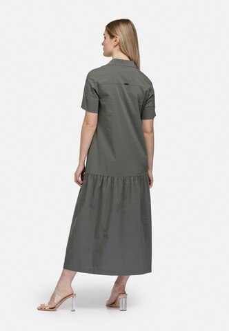 HELMIDGE Shirt Dress in Green