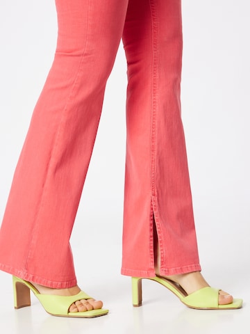 River Island Flared Jeans 'AMELIE' in Red