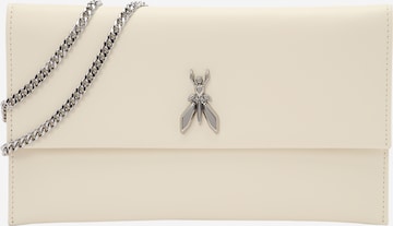 Pochette PATRIZIA PEPE en blanc : devant