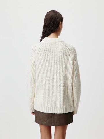 LeGer by Lena Gercke Pullover 'Leslie' i hvid