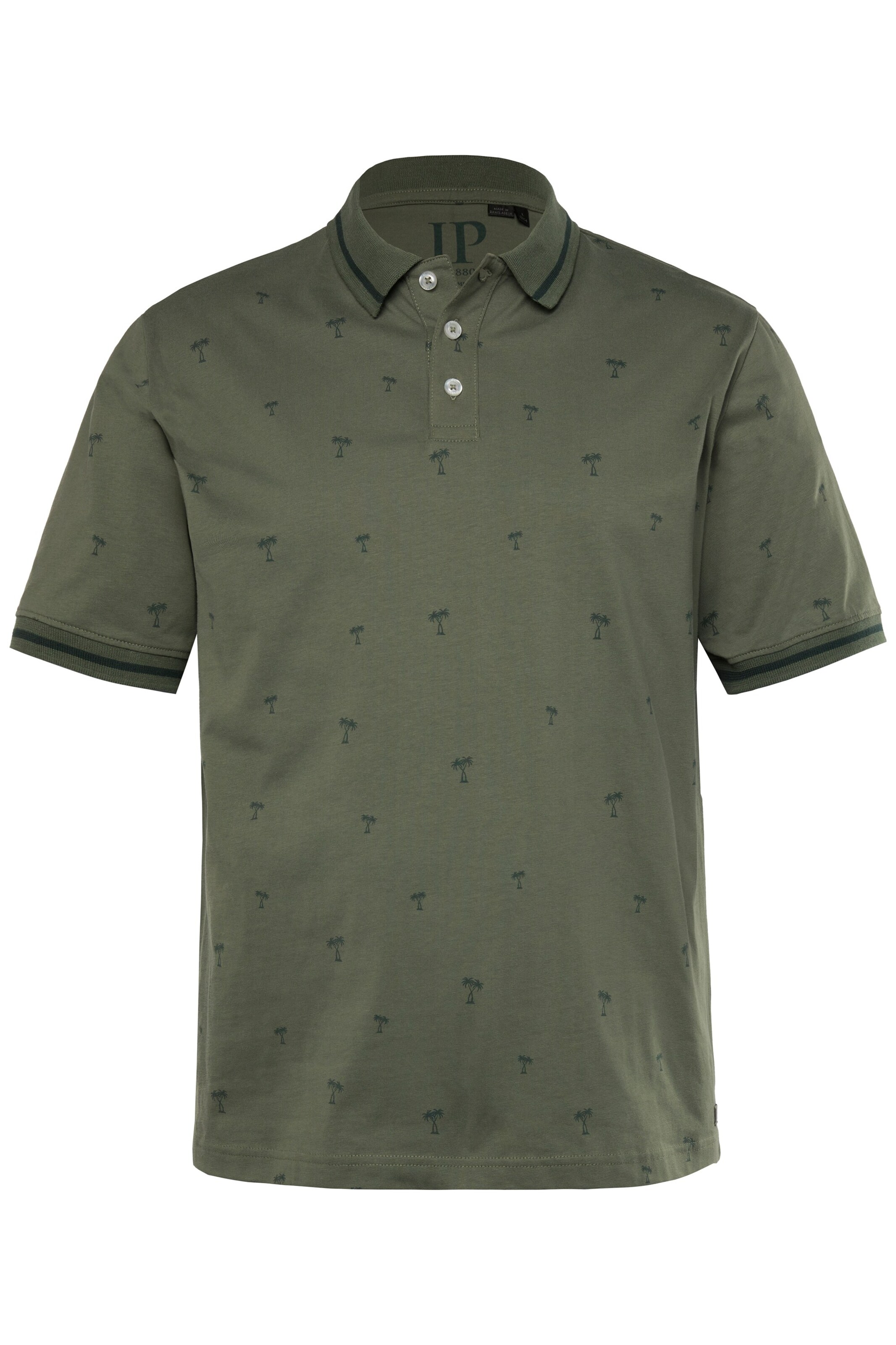 JP1880 Shirt in Grün: Vorderseite