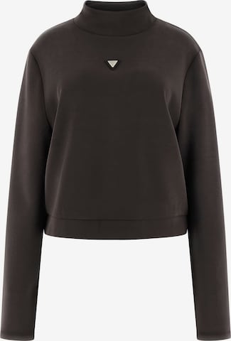 GUESS Sweatshirt in Brown: front