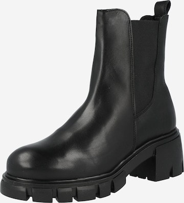 PAVEMENT Chelsea boots 'Linea' in Zwart: voorkant