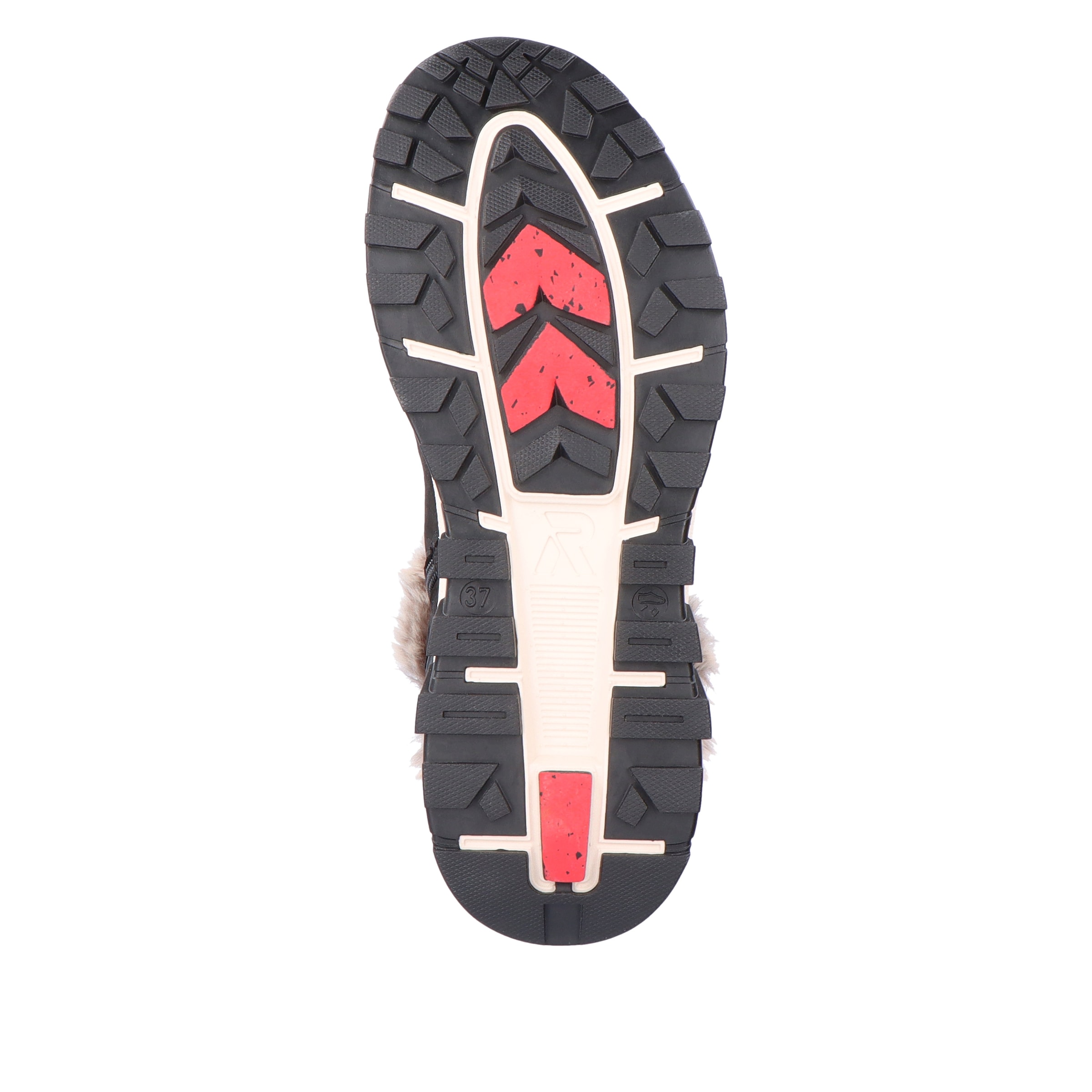 Rieker Сапоги на шнуровке 'Evolution' в Черный