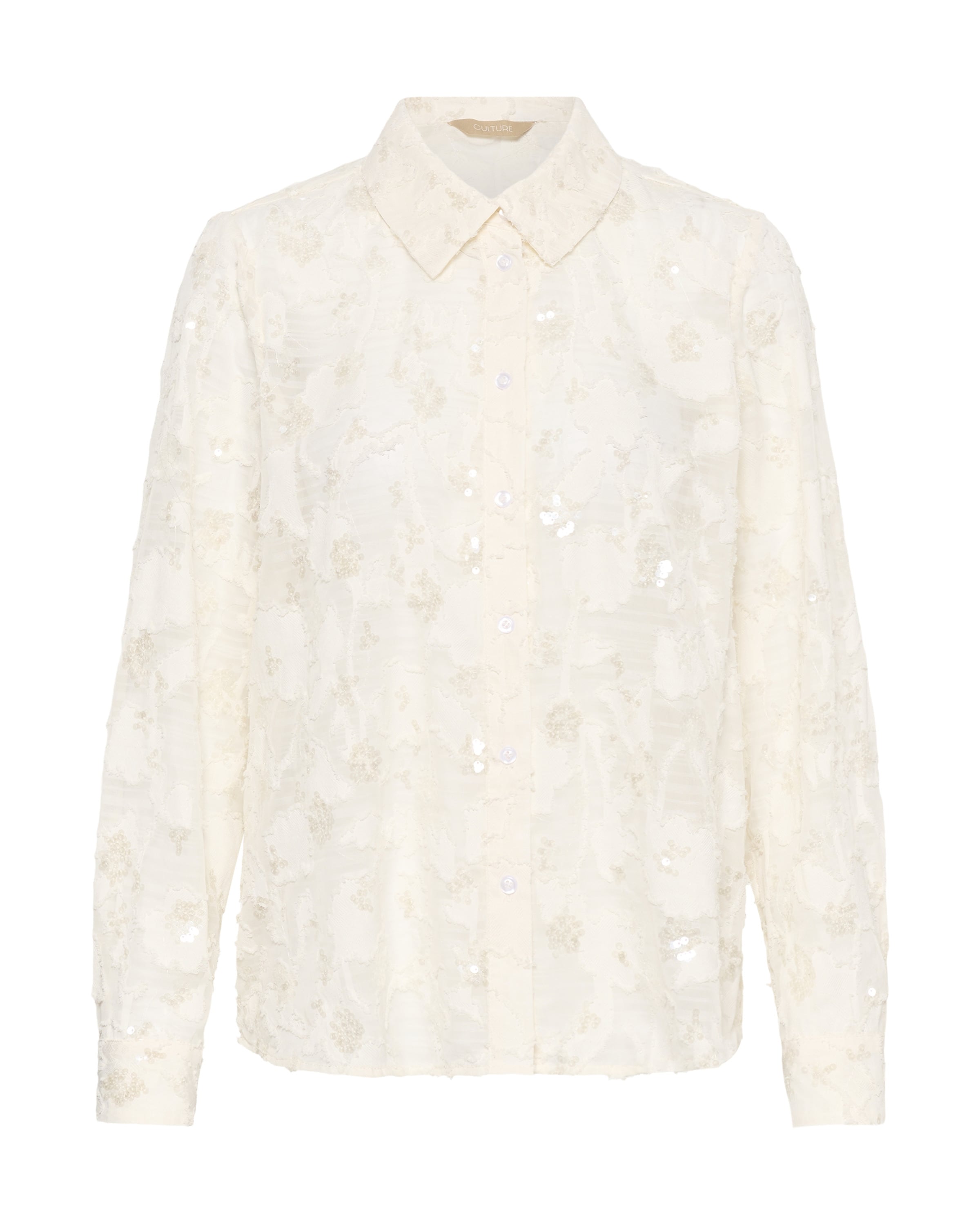 CULTURE - Blusa 'CATINKA' en beige: frente