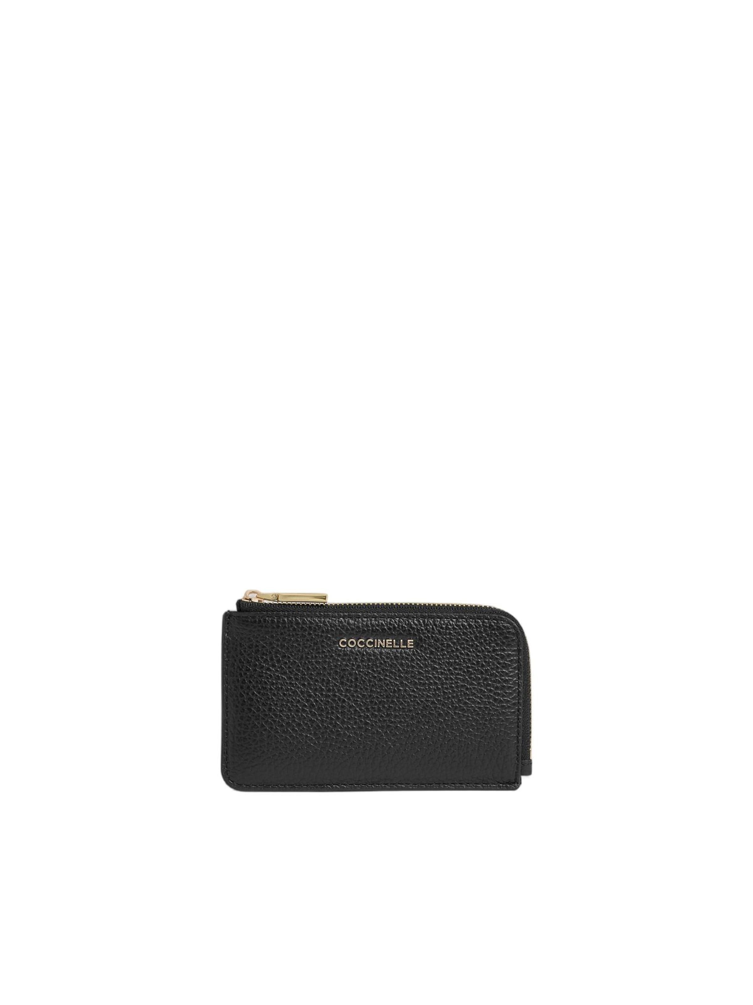 Coccinelle Etui '1000 1'‌‌‌‌‌‌‌ in Schwarz: Vorderseite
