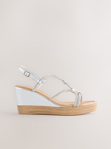 Next Sandaal 'Forever Comfort' in Zilver