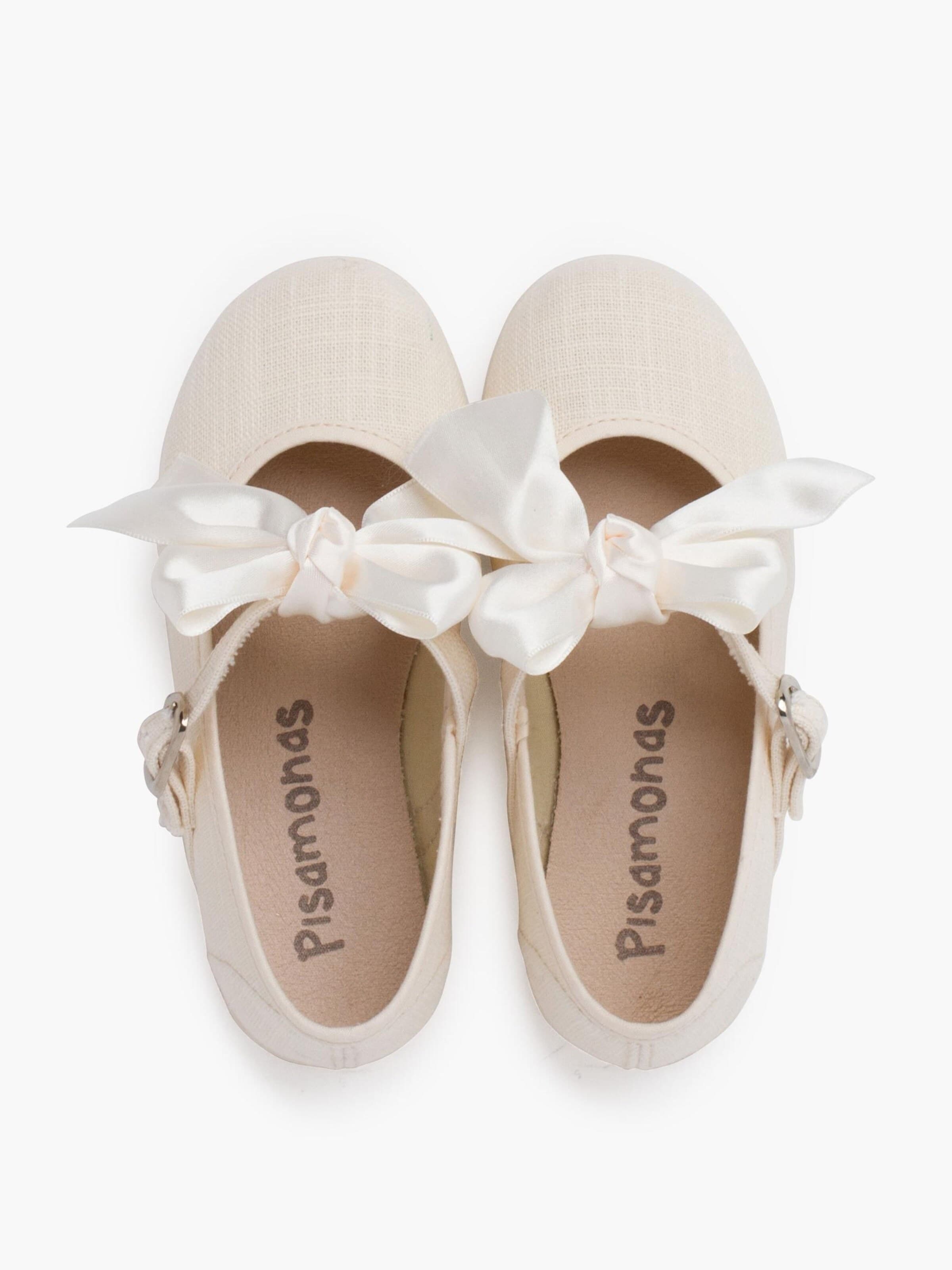 Pisamonas Ballet Flats in Beige