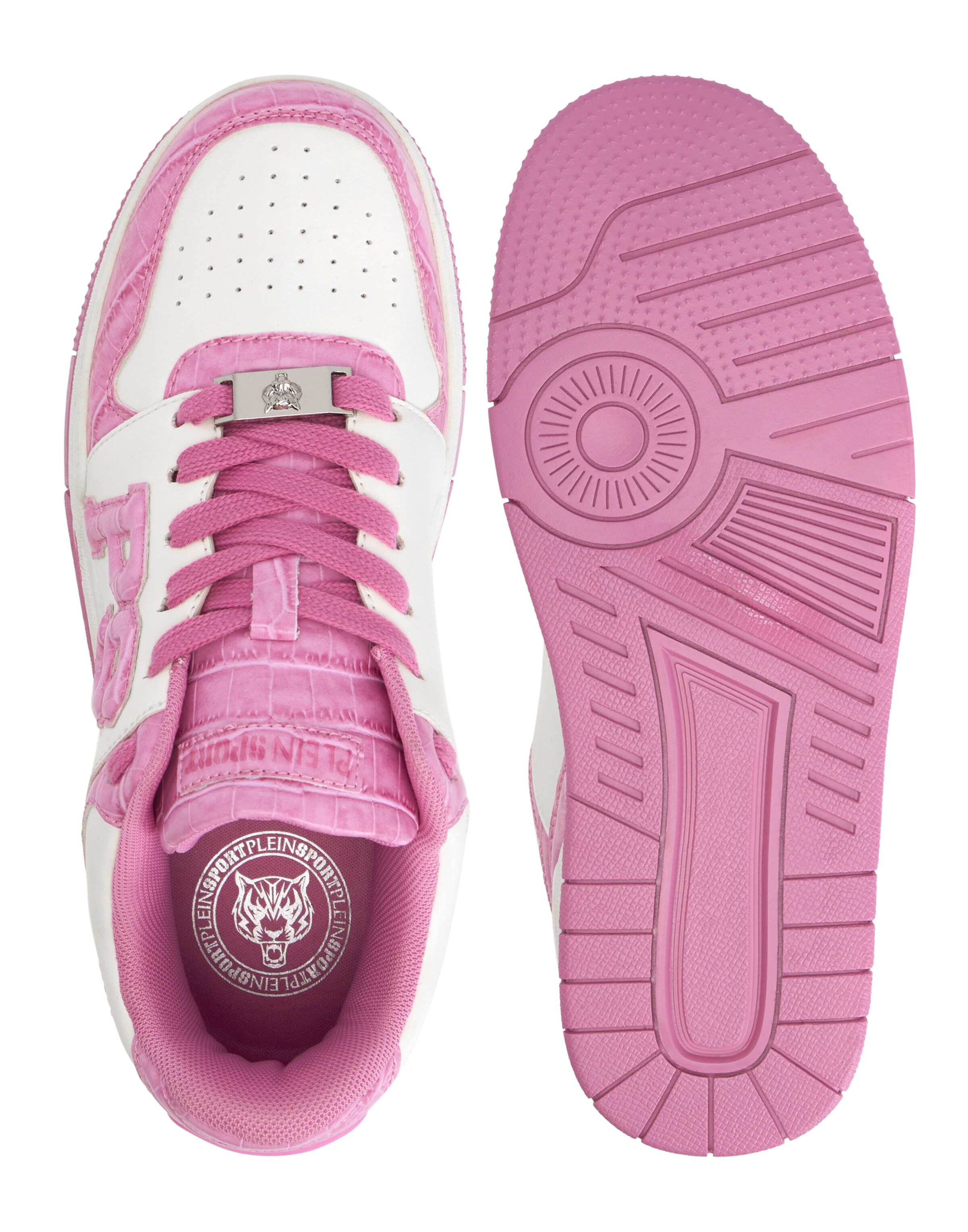 Plein Sport - Zapatillas deportivas bajas 'Cocco' en blanco