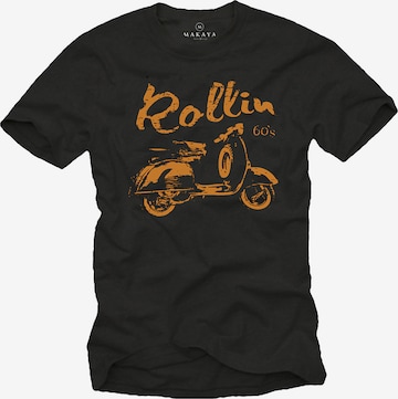 MAKAYA Shirt in Black: front