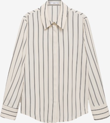 MANGO Bluza | bež barva: sprednja stran