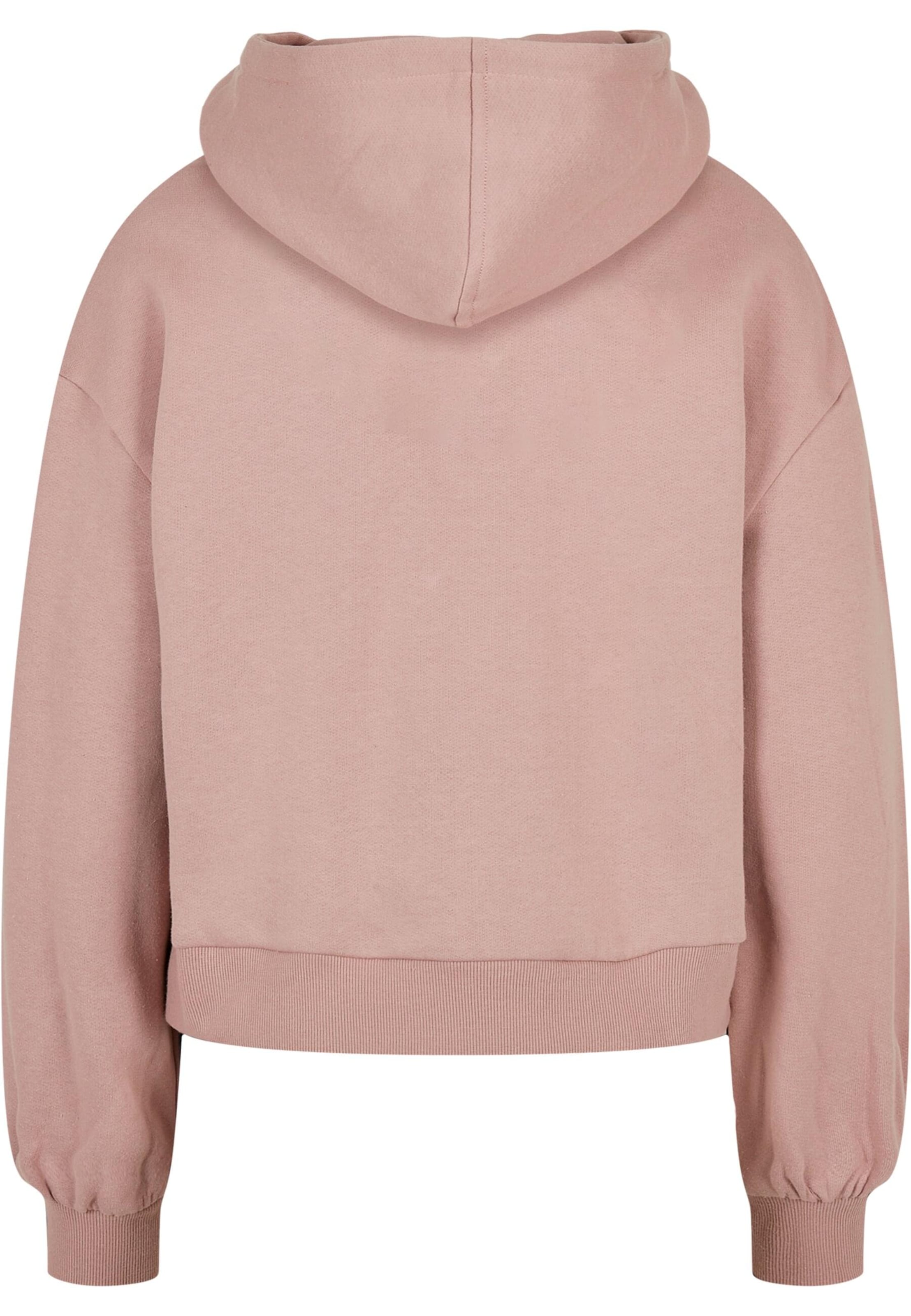 Merchcode Sweatshirt 'Believe In Yourself' in Roze