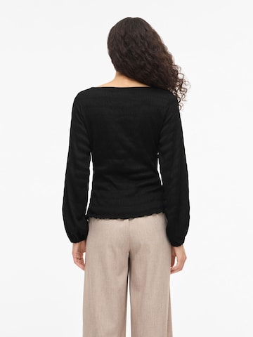 VILA Bluse 'VIINGRID' i sort