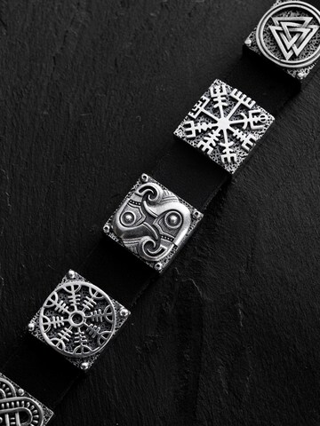 REYTEL - Pulsera 'VIKINGS MIDGAR' en plata
