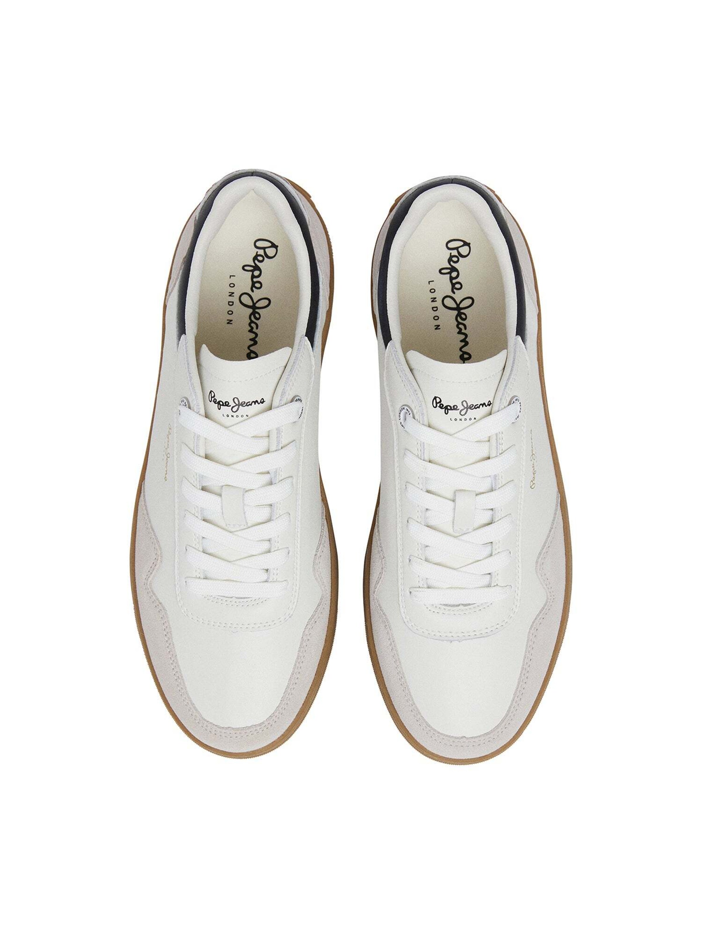 Pepe Jeans Sneaker 'Camden Collar' in Weiß