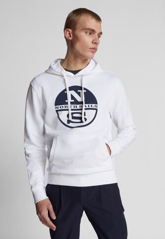 North Sails Athletic Sweatshirt in White