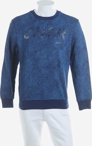 Angelo Litrico Sweatshirt & Zip-Up Hoodie in M in Blue: front