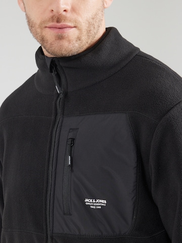 JACK & JONES - Casaco de velo 'JJTheo' em preto
