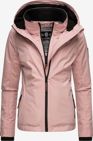 Veste fonctionnelle 'Erdbeere' MARIKOO en rose : devant