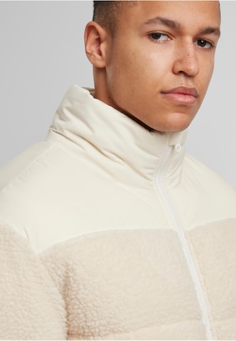 Veste en polaire Urban Classics en blanc