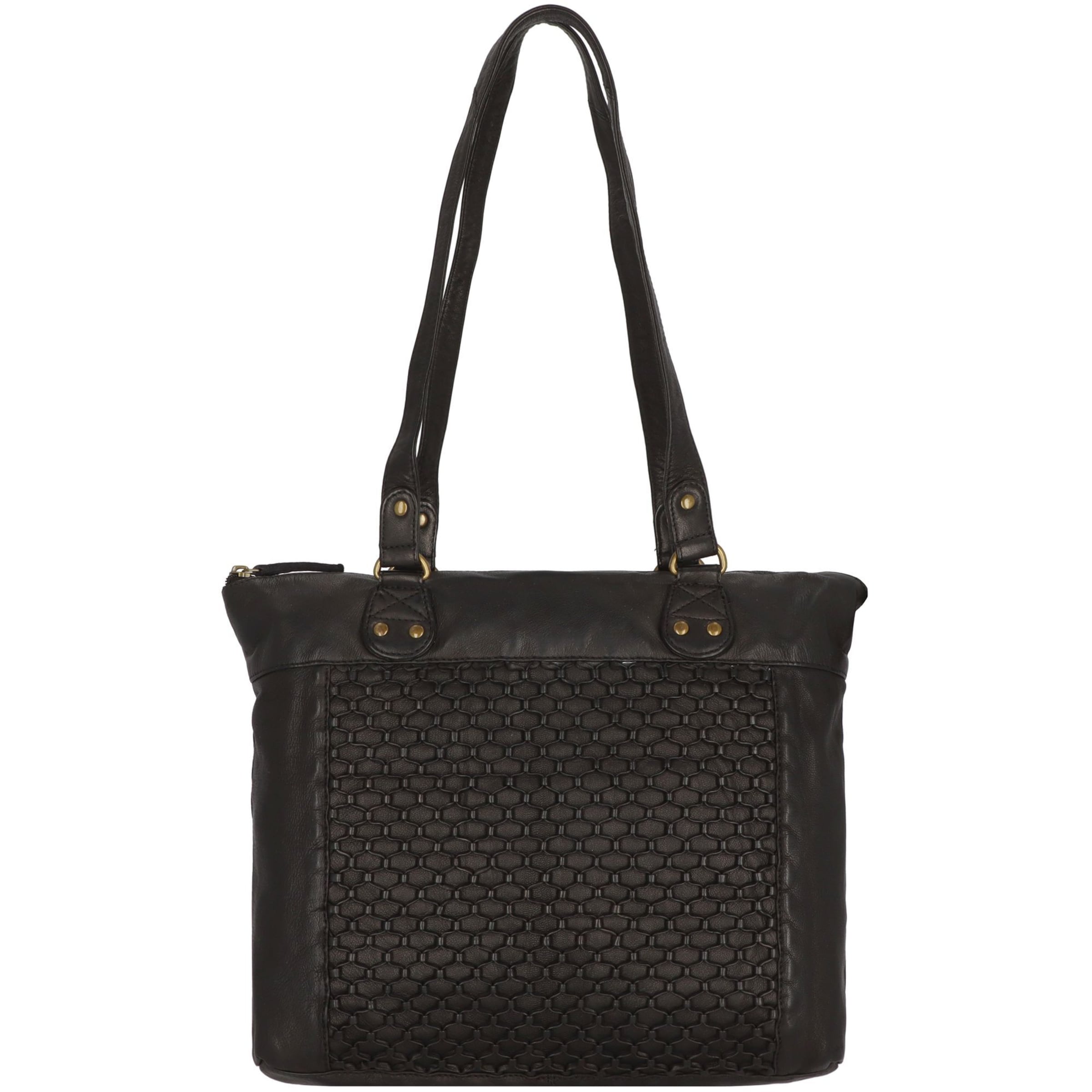 Greenland Nature Schoudertas 'Femi & Nine' in de kleur Zwart, Productweergave