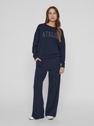 VILA Sweatshirt in Blue