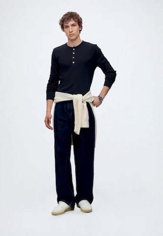 Abercrombie & Fitch Shirt 'ESSENTIAL' in Blauw