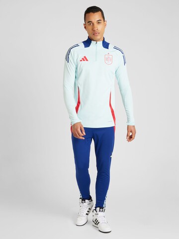 ADIDAS PERFORMANCE Slimfit Sportsbukser 'Spain Tiro 24' i blå