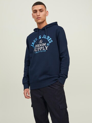 JACK & JONES Sweatshirt in Blauw: voorkant