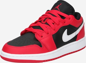 Sneaker 'Air Jordan 1' di Jordan in rosso: frontale