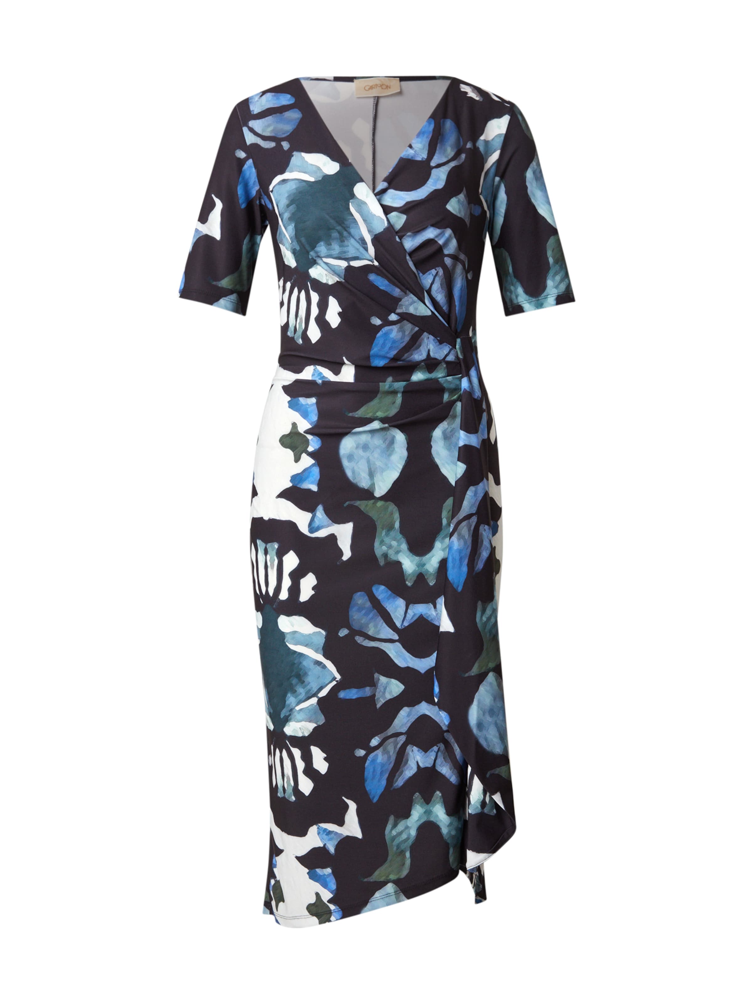 Cartoon Dress in Green: front