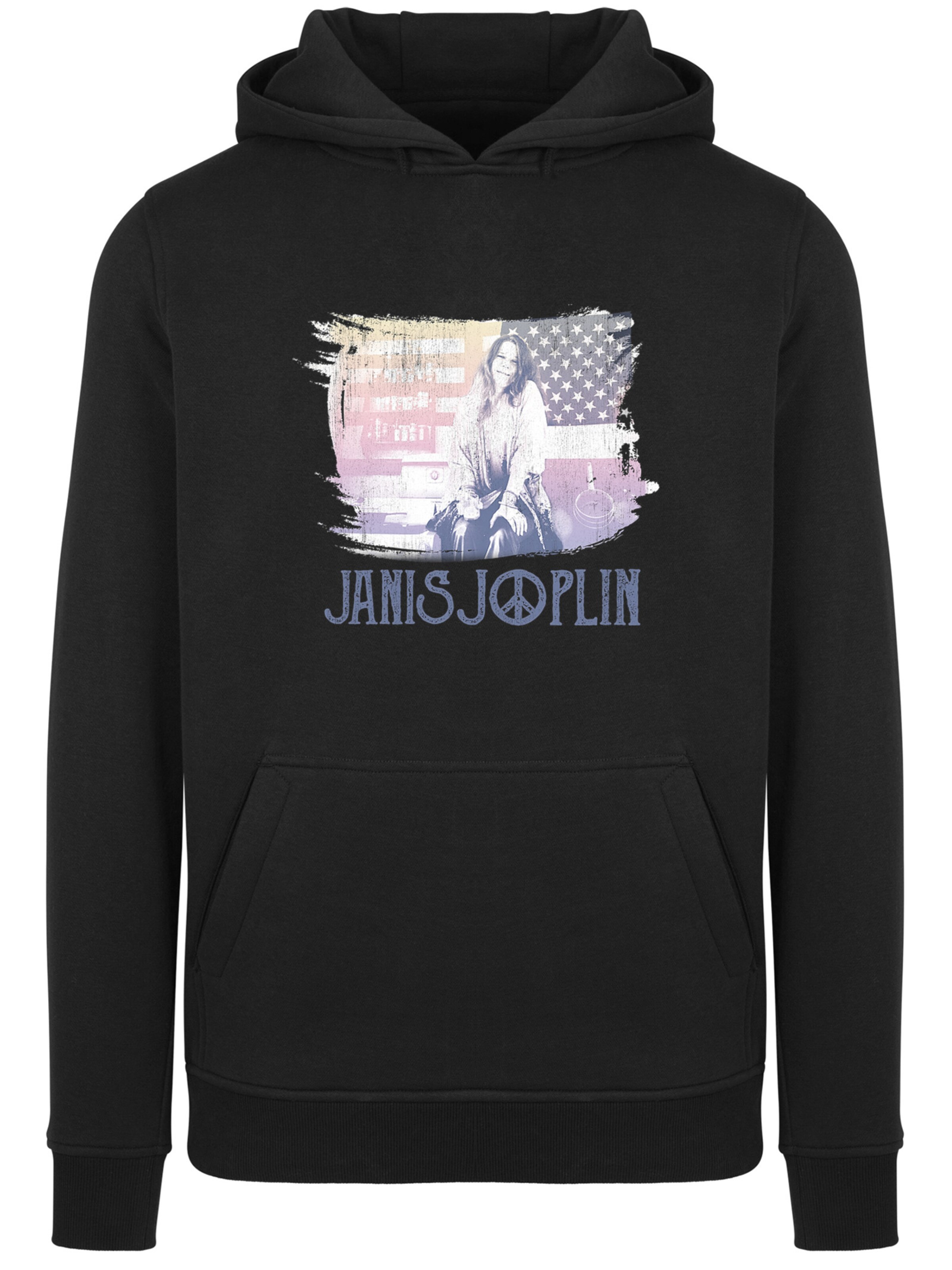 F4NT4STIC Sweatshirt in Schwarz: Vorderseite