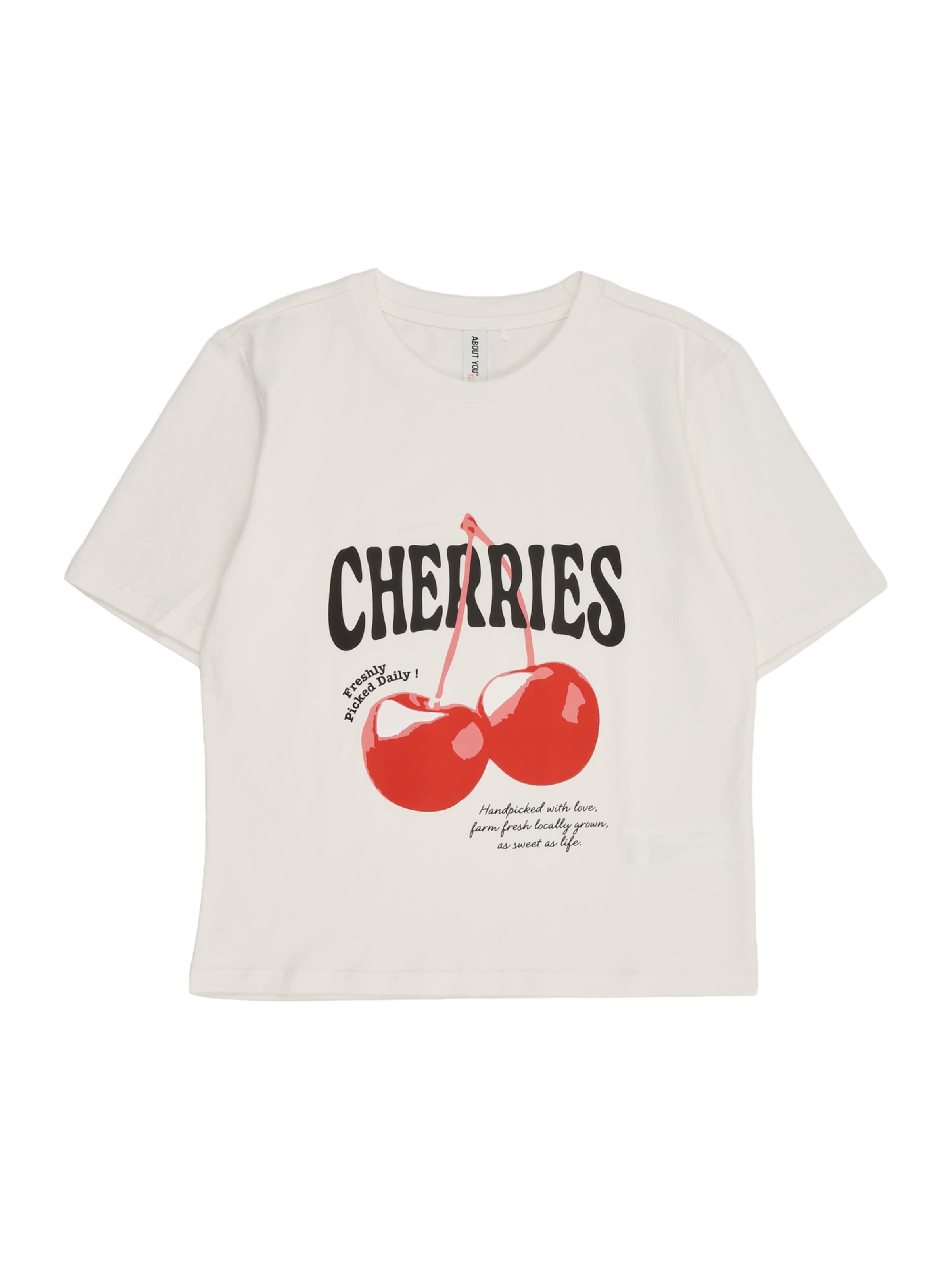 ABOUT YOU Футболка 'Ava' в Белый: спереди