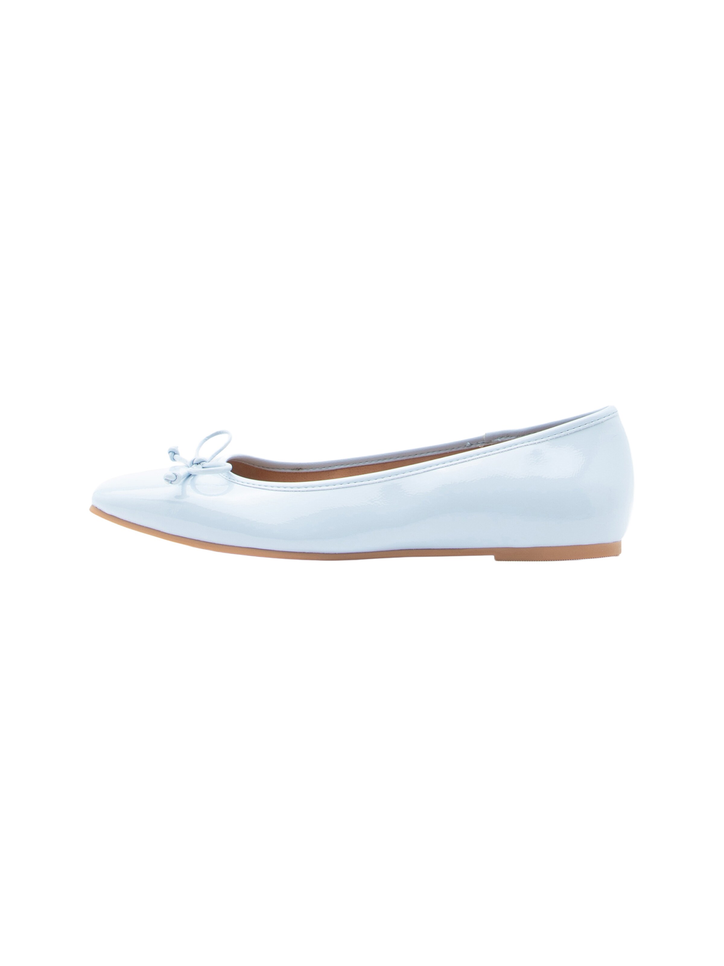 Bianco Ballet Flats 'ROSE' in Blue: front