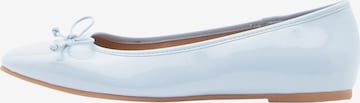 Bianco Ballet Flats 'ROSE' in Blue: front