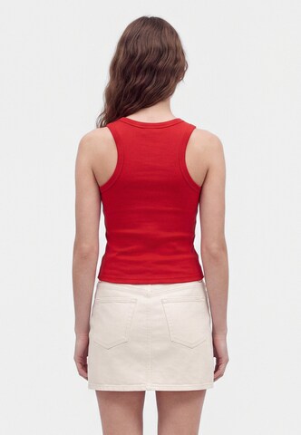 Calvin Klein Jeans Top in Red: back