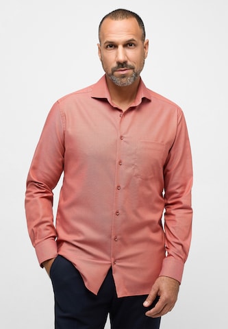 ETERNA Regular fit Zakelijk overhemd in Rood: voorkant