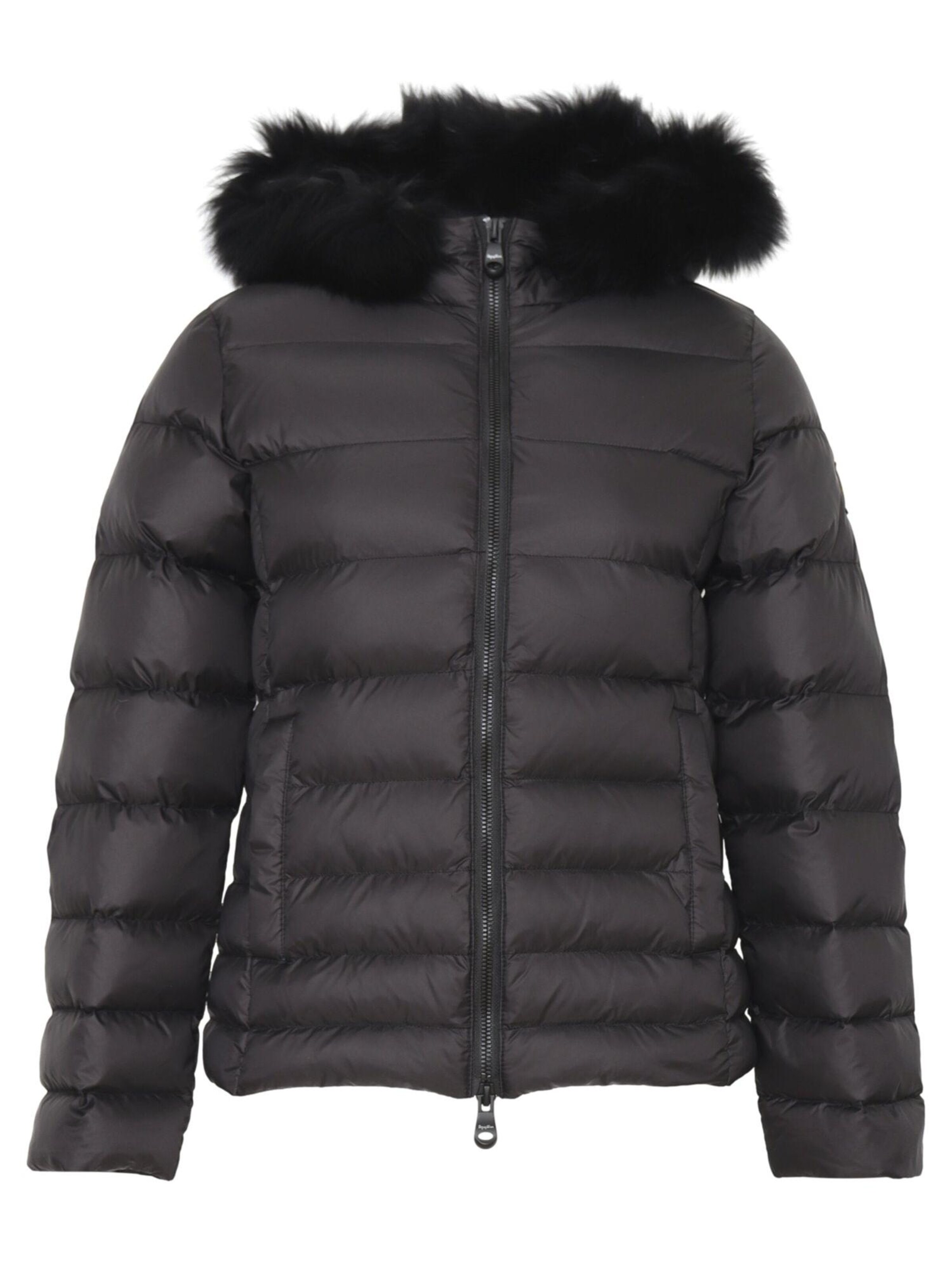 Refrigiwear Winterjacke 'ELSA' in Schwarz: Vorderseite