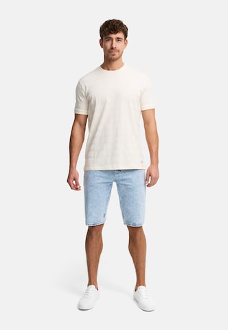 INDICODE JEANS Shirt ' INKile ' in Wit