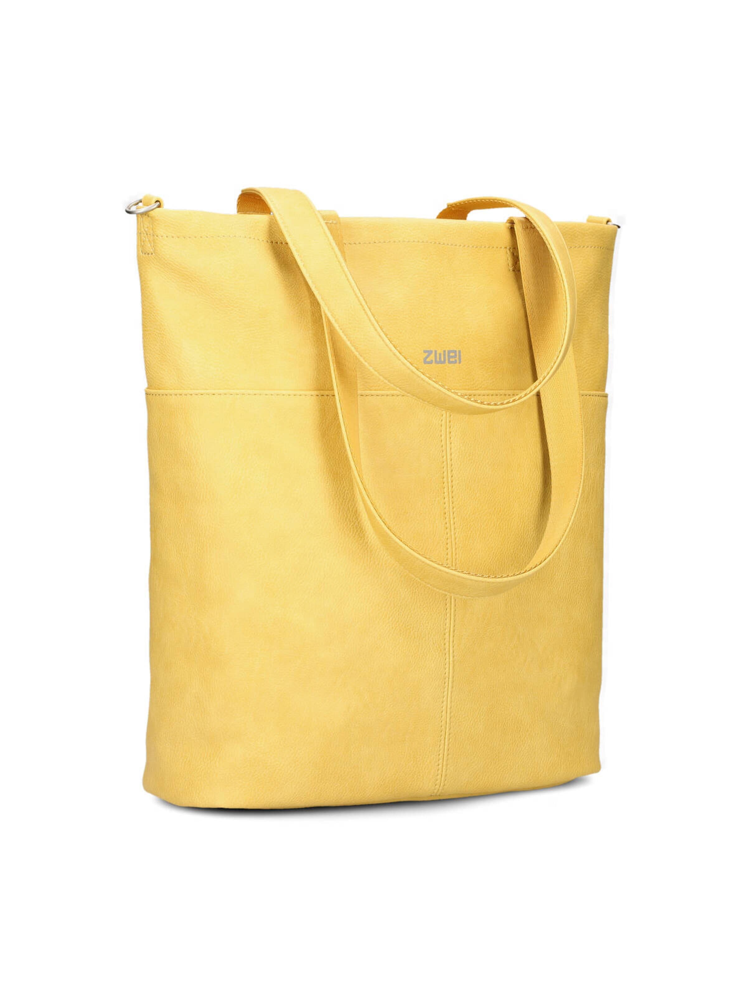 ZWEI Shopper 'MADEMOISELLE' in Yellow: front