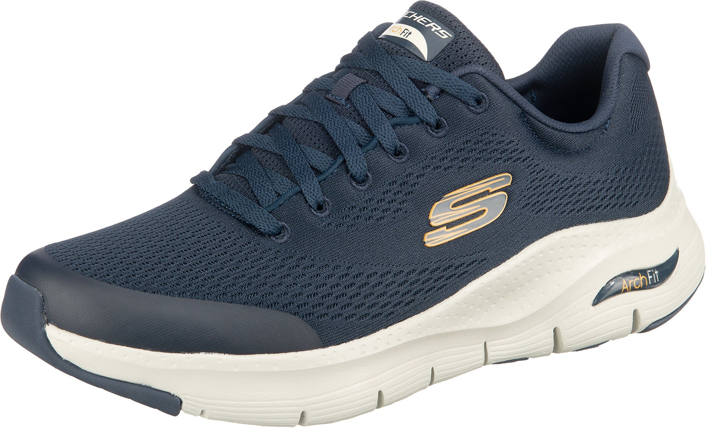 SKECHERS Низкие кроссовки в Синий: спереди