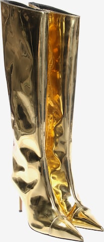 Alexandre Vauthier Stiefel 37 in Silber: Vorderseite