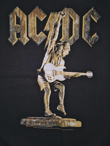 AC/DC Shirt 'AC/DC Stiff upper lip TankTop' in Zwart